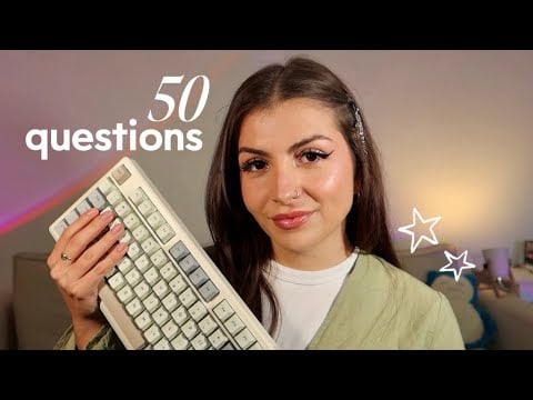 ASMR | RP - Je t’interview (questions ultra spécifiques) ✍️