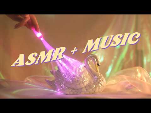(Music Ver.) Iridescent Dreams ASMR 🪩✨ (Hypnotic Layered Sounds, Unintelligible Whispers)