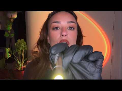 [ASMR] CHAOTIC face attention, inspecting & massage 💆🏻‍♀️🔦 Personal Attention‼️