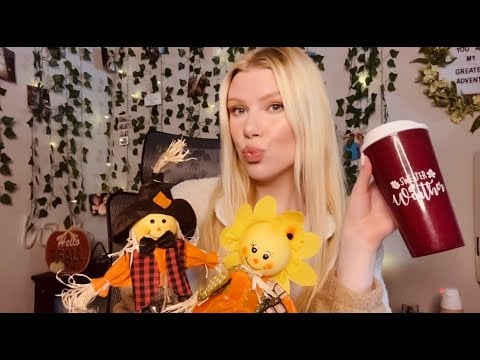 🍁 ASMR POV: you befriend the (cringey) BASIC PUMPKIN SPICE GIRL 🎃