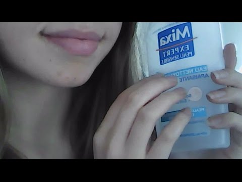 ASMR Tapping - Scratching - Sticky fingers - French Whisper - Français