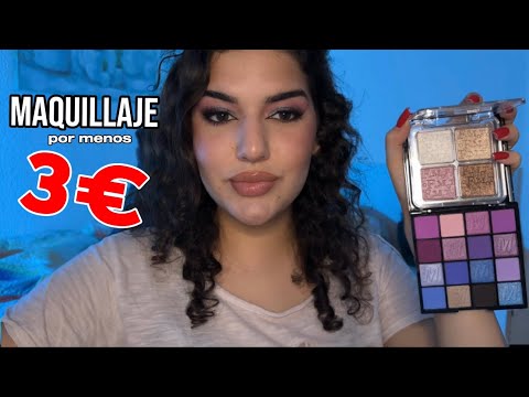 ASMR PROBANDO MAQUILLAJE DE TEMU 😳 ¿merece la pena?