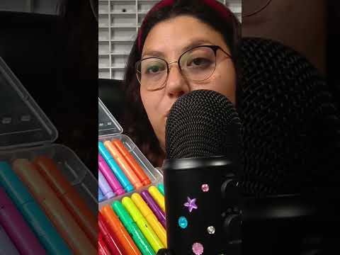 Eres mi lienzo y punto en tu cara ASMR  🎨🖌️ #asmr #reels #unboxing