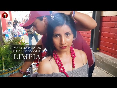 MARTHA ♥ PANGOL, ASMR MARKET LIMPIA, SPIRITUAL CLEANSING, LIMPIA ESPIRITUAL Cuenca, Indian Barber