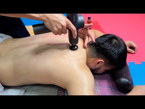 Intense ASMR Back Massage with ASMR Tools