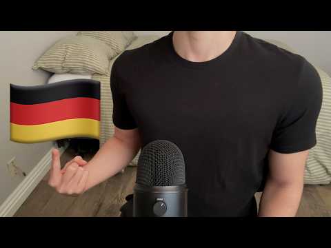 ASMR | My first ASMR video in German (ASMR auf Deutsch)