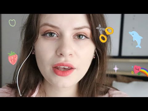 asmr tu amiga te corta el pelo 💖