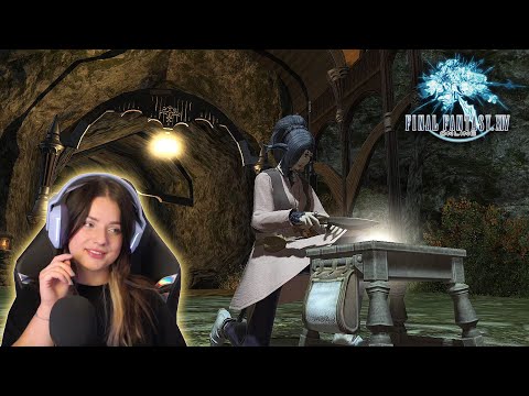 ASMR Crafting in Final Fantasy XIV (Soft Spoken) & Keyboard Sounds