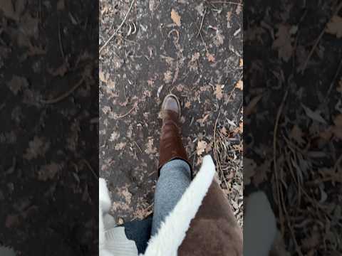 ASMR mit einem dicken Wintermantel im Sturm. ⛈️