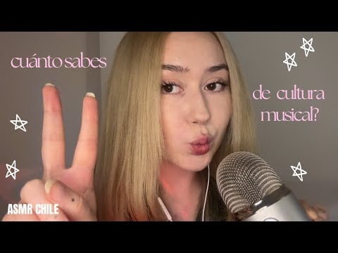 TEST DE CULTURA MUSICAL EN ASMR🌸✨