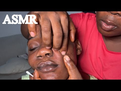 ASMR✨Face Pimple Pops, Ear Cleaning, Nose Cleaning Plus Soft Whispers 