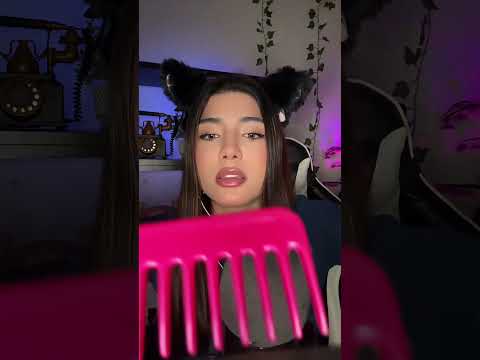 ASMR   Corte de cabello ⧸⧸ sígueme en YouTube para más contenido ⧸⧸ YT： Anny ASMR 🌸  #asmr #asmrsou