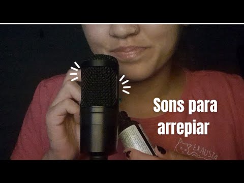 ASMR Susurros, sons de boca e outros triggres