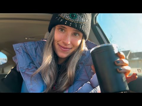 ASMR In My Car ✨ Story Telling, Clicky Whispers, Lip Gloss Application