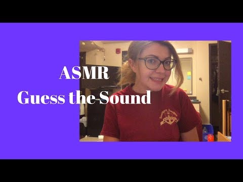 ASMR Guess the sound: College Edition