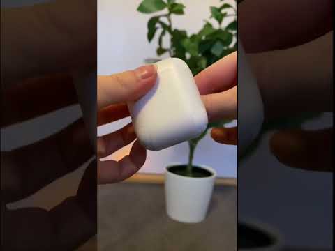 UNBOXING MY NEW AIRPODS 🤍🫧#asmr #airpodsunboxing #aesthetic