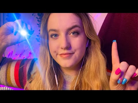 ASMR | Focus and Follow my Instructions ✨ [bright light ~ soft spoken]