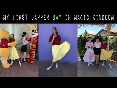 going to my first dapper day in magic kingdom // dcp spring 2019