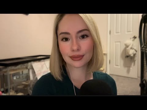 chatty whisper ramble asmr 😴 (slow and clicky)