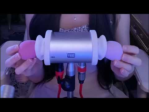 Sleep-Inducing ASMR: Deep Ear Cleaning with Goose Feather,Water Tofu & Whisper Triggers (No Talking)