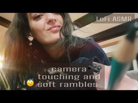 ASMR | camera touching and gentle self-comforting rambles