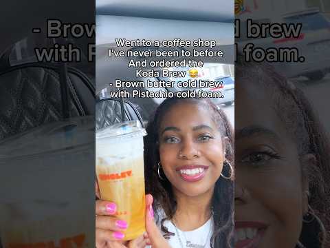 Went to a Coffee Shop in Florida and got The Koda Brew #coldbrew #coffeeshop #icedcoffee