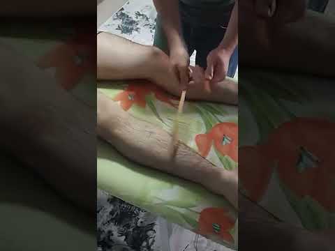 ASMR DEEP RELAXING FRONT LEG MASSAGE TURKISH THERAPY  #massage #satisfying #relaxing #asmr #shorts