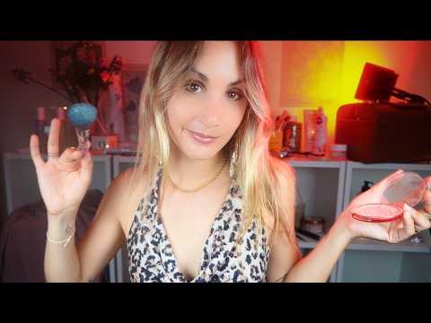Ragazza ti trucca per una serata speciale | ASMR ITA | Make Up Roleplay ✧ personal attention