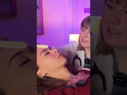 ASMR Stomach Examination 🩷 #asmr #asmrrealperson #asmrmedical #asmrtingles #asmrsounds