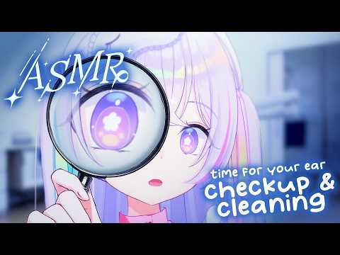 Time for Ear Checkup + Cleaning (It's Overdue...)【ASMR】【Whispers, Personal Attention】