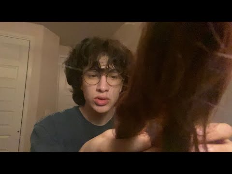ASMR Playing With Your Hair
