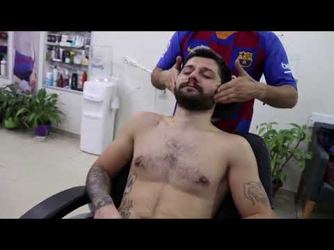 ASMR HEAD FACE CHEST MASSAGE