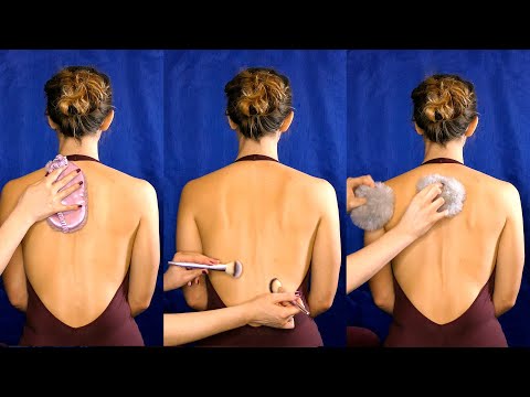 ASMR 💕 Gorgeous Back Tracing & Massage for Stress & Tingles ⚡ Ultra Relaxing 😴