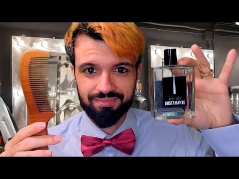 ASMR | Peluquero COTILLA te afeita | Roleplay la BARBERÍA español, hey joe barba