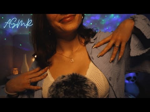 ASMR | Fabric and Skin Scratching, Hand Sounds, Nail Tapping