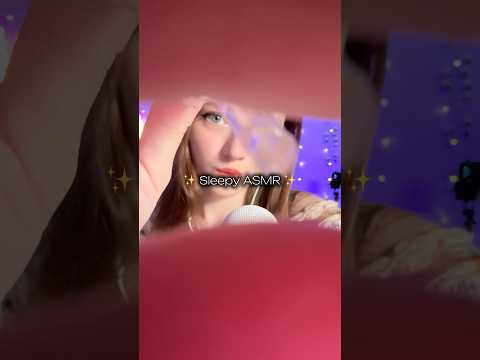 Sleepy asmr #asmr #asmrsounds #asmrrelax #asmrtingles #asmrwhispers #asmrsleep #relax #tingles