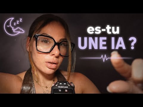 ASMR I Je teste si tu es un vrai humain ... (occultation, réflexes, sensibilité, souvenirs ...)