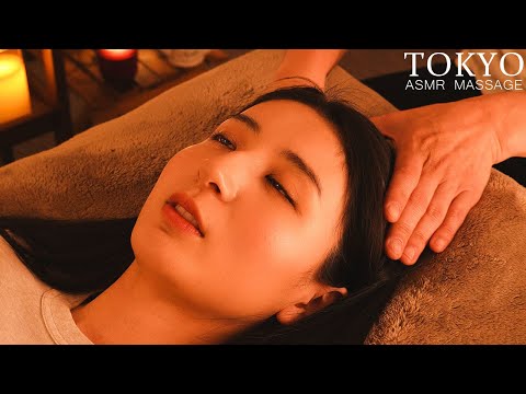 ASMR💤絶対寝かせる男 VS 寝ない女性のヘッドマッサージ対決