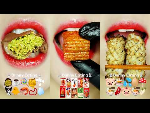 ASMR MUKBANG 🎧 | 10 Minutes Compilation SATISFYING & RELAXING Eating Sounds