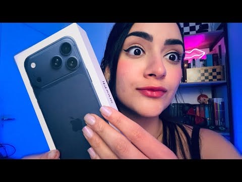 ASMR iPhone Novo! 🤯🎧 Tapping, Sons de Boca & Whispers Para Dormir