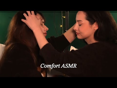 ASMR COMFORTING SCALP AND BACK SCRATCH - NO TALKING