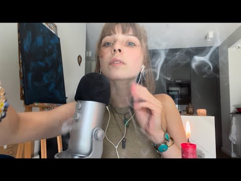 ASMR loading your aura with good energy (powerful!) 🌞