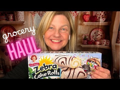 ASMR | Tingly Grocery Haul with New Items & Tippity Tapping Sounds 🥰🌺💖