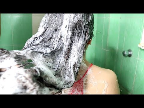 ASMR Relaxing Hair Wash | Hair Shampoo | Hair Brushing 헤어 워싱