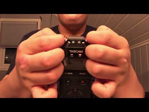 [ASMR] Tascam Mic Tapping and Scratching only with Finger and Nails
