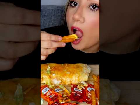 That Insane CRUNCH of Nacho Fries #asmr #tacobell #foodie #shorts