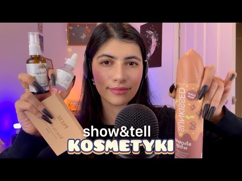 ASMR po polsku SZEPT & TAPPING na kosmetykach ✨