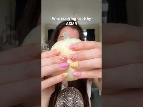 Wax cracking squishy 💕MellowSquish 💗Use code : JEMMAASMR for 10% off #asmr #relax #squishy