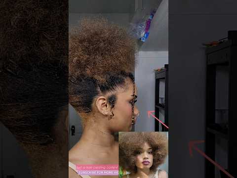 NATURAL HAIRSTYLES FOR BLACK WOMEN 2023 #naturalhair #curly #thickhair #viral #explorepage  #kinky