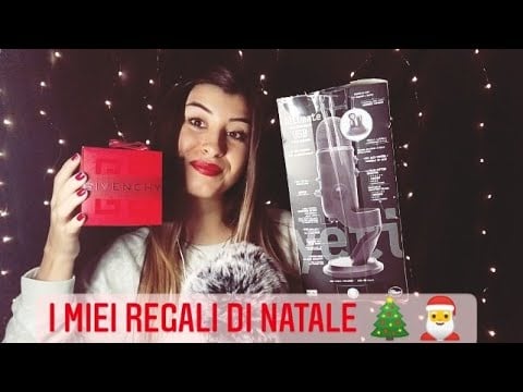 🇮🇹ASMR ITA• I MIEI REGALI DI NATALE 🎄🎅🔔❄🎁, WHISPERING INTENSO